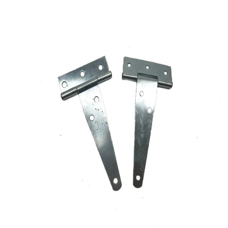 12Pcs 4Inches T-hinge T-hinge Triangular Hinge Slotted Bearing Door