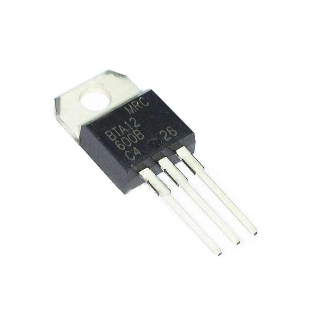 

10pcs/lot BTA12-600B BTA12600B TO-220 Bi-Directional Triode Thyristor In Stock