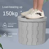 Portable Folding Toilet for Outdoor Camping Potty for Adults Kids Cover Design Seat Toilet Reusable Toilet for Picnic Car Travel 3
