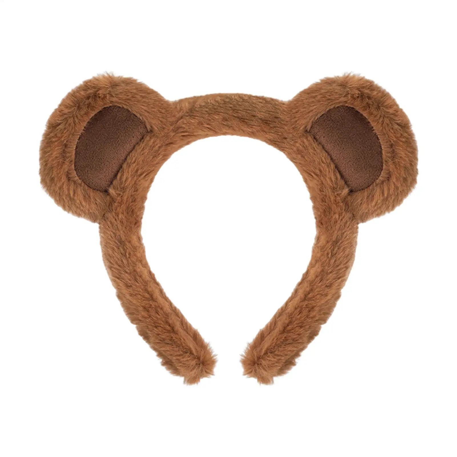 Stirnband mit Niedlichen Bärenohren, Plüsch-Haarband für Frauen und Mädchen, Gesichtsreinigungsband, Liebliche Tier-Stirnbänder, Cosplay-Haarreifen, Haaraccessoires – Detail 5