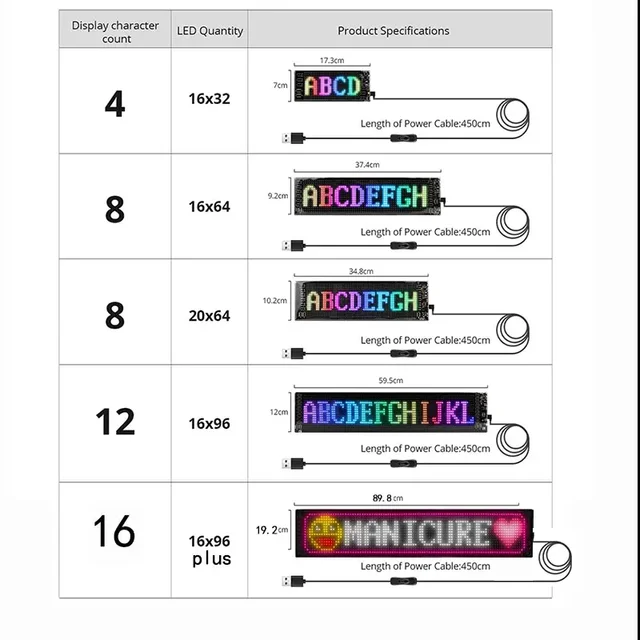 LED Matrix Panel Bluetooth App 4