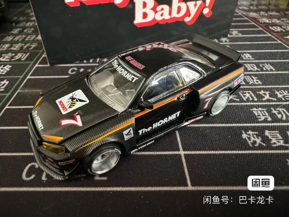 Kaido House X ̴ Gt ֻ Syline Gt-R R34 ǰ, ĳƮ ڵ ձ ڵ  Ի  峭, 1:64