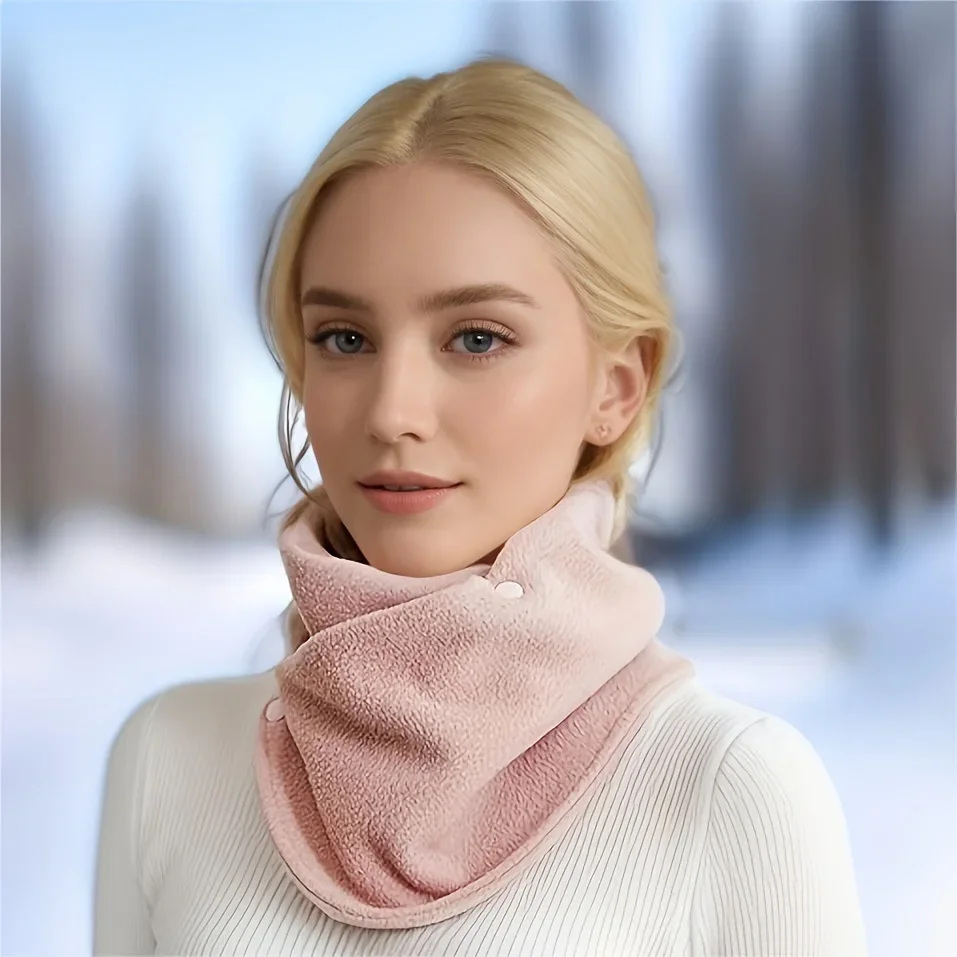 Merino Wool Scarf Winter Neck Protection Cycling
