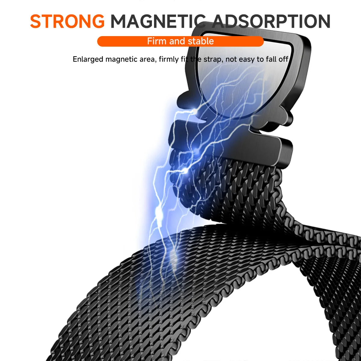 Milanese Loop Magnetic Breathable Strap