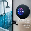Altavoz portátil inalámbrico con Bluetooth, luz LED IPX4, resistente al agua