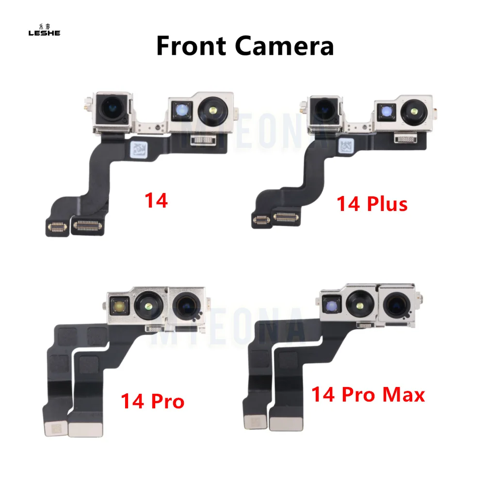 

Top Camera Proximity Sensor For iPhone 14 Pro Max Plus Front Camera Flex Cable Moulds No Face ID Parts