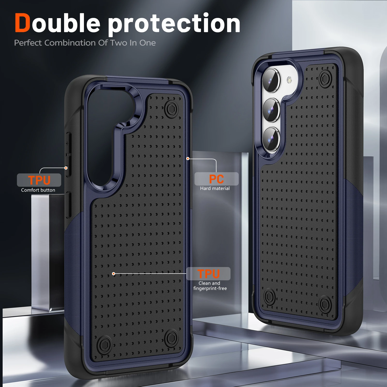 Per Samsung S23 Custodia Funda Ultra Antiscivolo Con Protezione Anticaduta Per Samsung Galaxy S23 Ultra S 23 Plus Cover Opaca