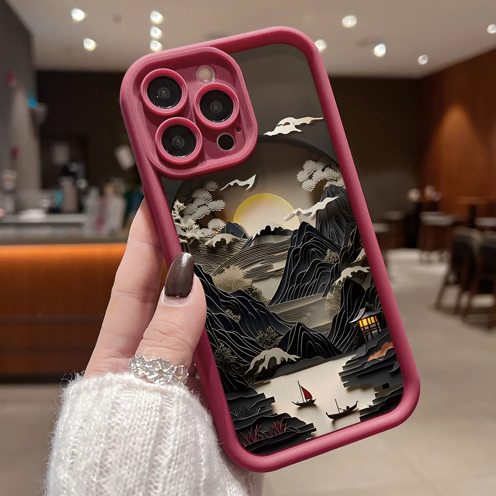 Scenic Towers Phone Case – Elegant Soft Cover