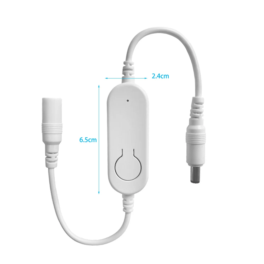 LED Dimmer Controller Wifi DC12V-24V Smart Single Color Adjustment Switch For LED Strip Light Work with Echo Alexa Google