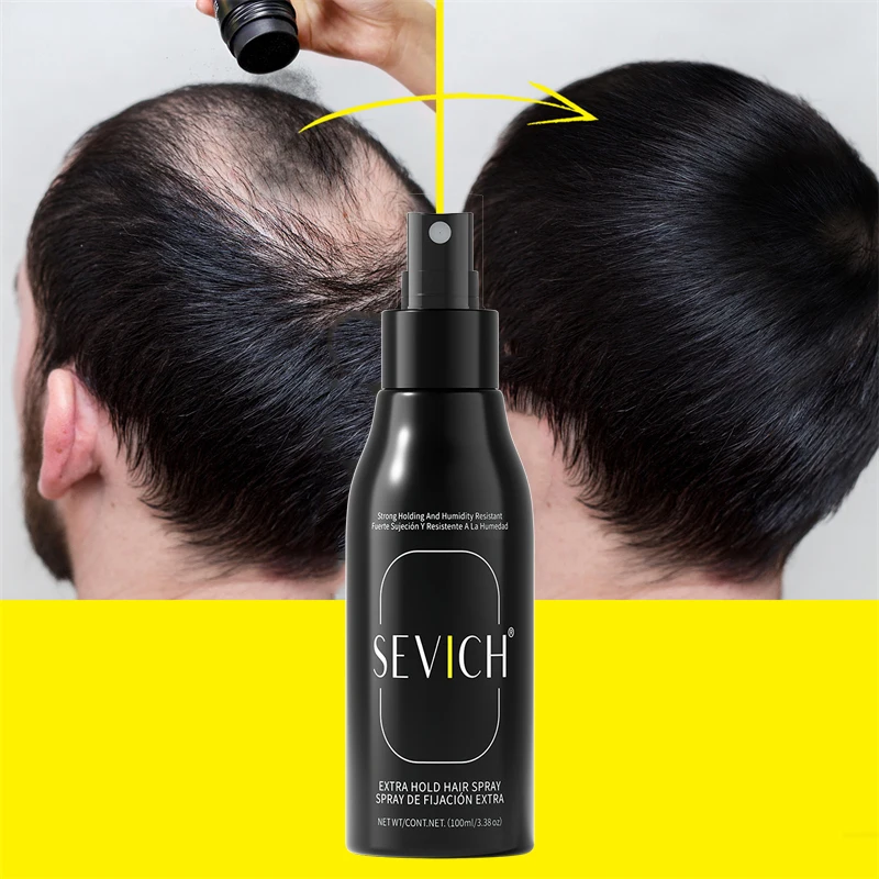 Spray fissante per fibre capillari, spray per lo styling a lunga durata, spray per capelli per tutti i tipi di fibre capillari in polvere - immagine 2