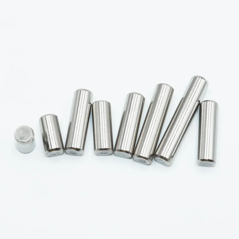 Stainles Steel Cylindrical Solid Pin dowel Locating Dowel M1 M1.5 M2 M2.5 M3 M4 M5 M6 M8 M10 Fixing Shaft Pins Round Solid Rod