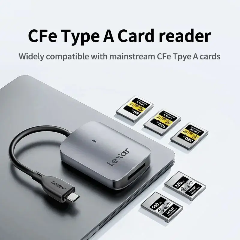 Lexar CFexpress Type A リーダー RW515 Original RW515 Lexar Card Reader Type-A USB 3.2 Gen2 Type-C