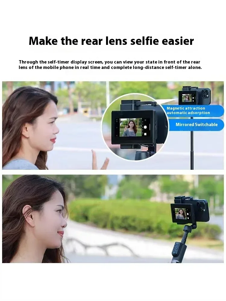 Kingma VL-PH01 Smartphone Vlog Selfie Monitor Magnetic Screen Portable Travel Using Phone Rear Camera Selfie Vlog Live Stream