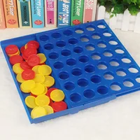Connect 4 Game Classic Master Foldable Kids Children Line Up Row Board Puzzle Toy Gifts Board Game Parent-child Interactive Toys 2