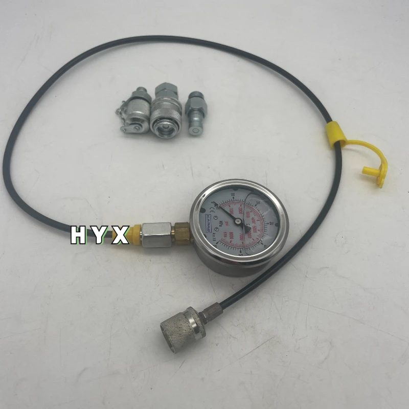 For Caterpillar C/AT excavator quick connector pressure gauge pressure test hose connector hydraulic pump test