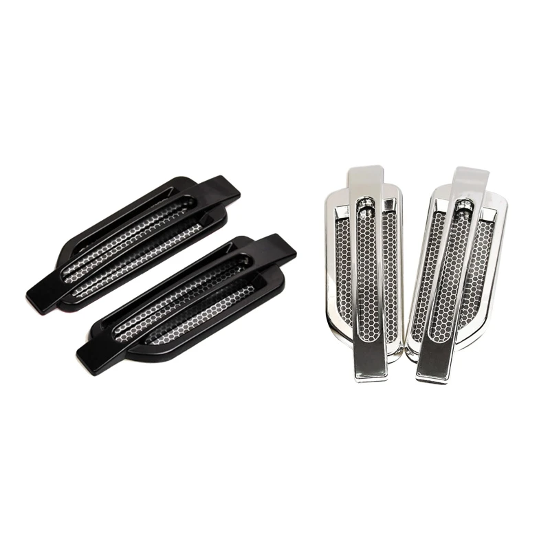 

Car Side Grille Auto Bonnet Side Intake Air Net Grille Trim