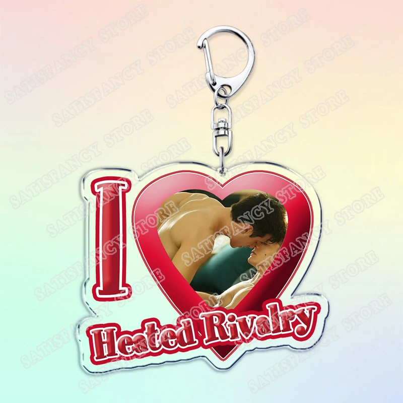 Heated Rivalry Heart Keychain - TV Show Inspired Jewelry Gift