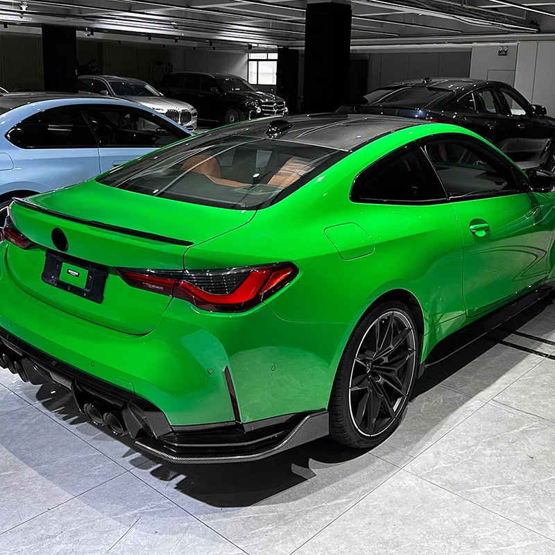BMW M4 G82 G83 2021+용 자동차 리어 범퍼 립, 카나드 에어 나이프 립 스플리터, 하단 가드 프로텍터, 외부 장식 액세서리