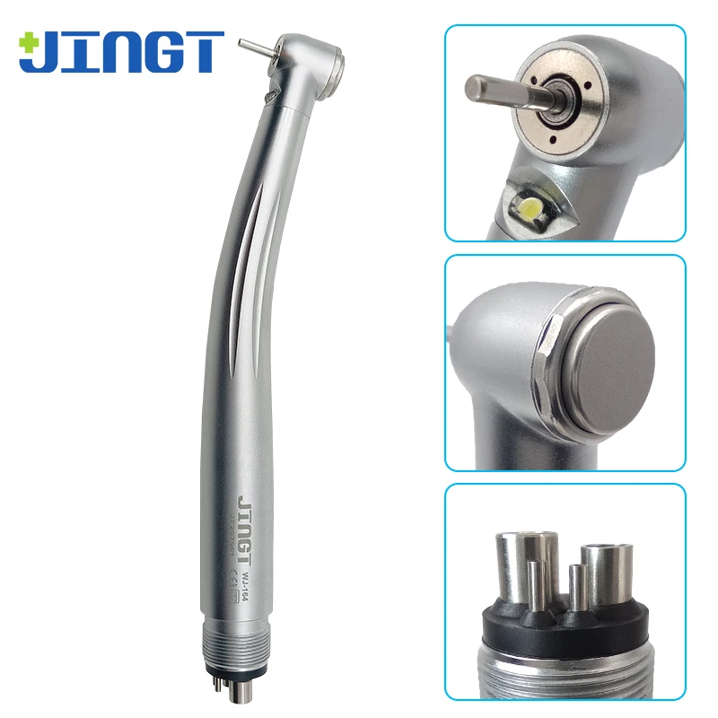 Dental Handpiece Press Type High Speed Turbine 4 Hole/2Hole Drill with