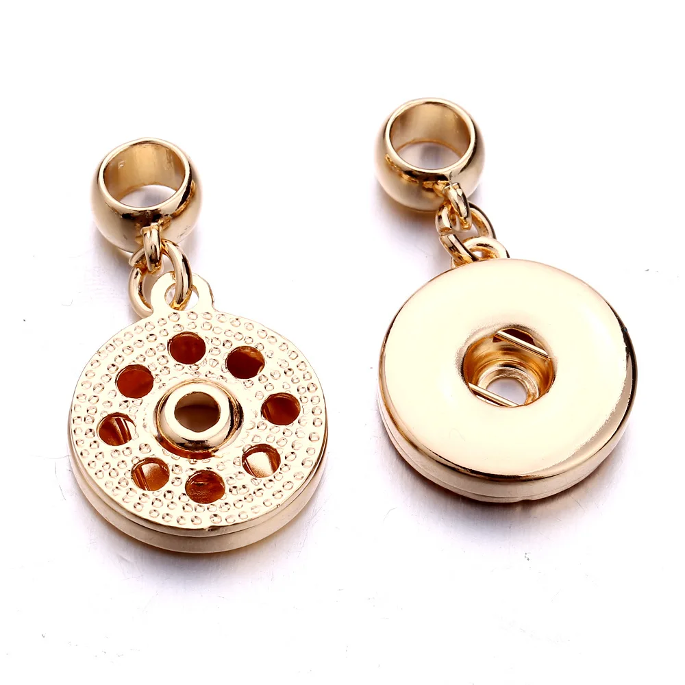 20pcs/lot Interchangeable DIY Accessories Charms Snap Buttons 18mm Snap Jewelry Finding For Make Snap Button Bracelets Necklace