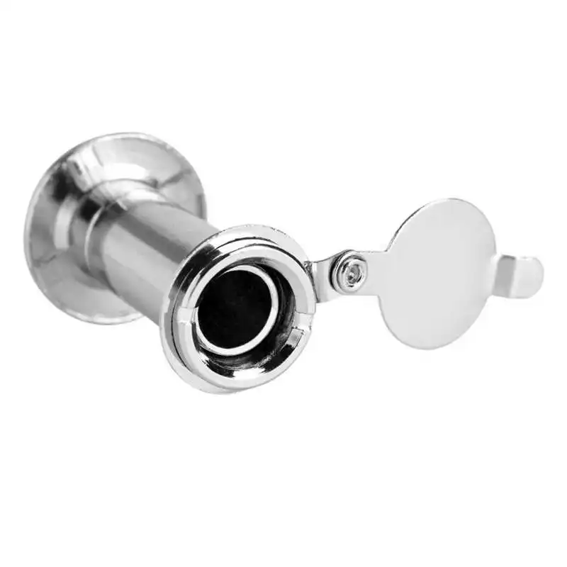 14mm 220 Degree Wide Viewing Angle Door Viewer Heavy Duty Privacy Cover for Wood Fiberglass or Metal Door door peephole