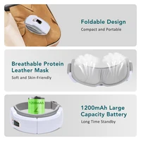 Foldable Eye Air Pressure Massager Airbag Vibration Massage Hot Compress Bluetooth Music Relieve Eye Dry Fatigue Smart Glasses 6