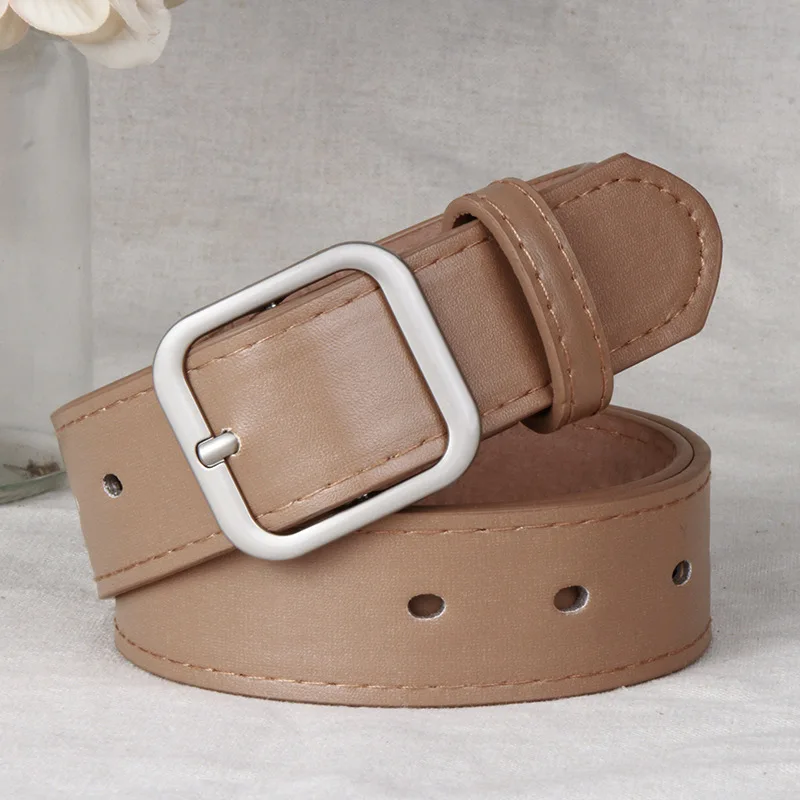 Dropship New Leather Belt Automatic Buckle First Layer Cowhide Checkerboard Genuine  Leather Men's Belt Business Casual Leather Belt to Sell Online at a Lower  Price
