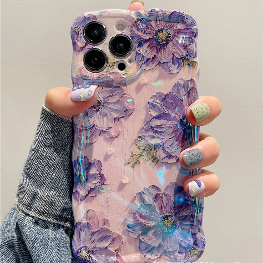 Vintage Floral Oil Painting Phone Case