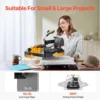 Heat Press Machine 8 in 1 Combo 15x15 Inch, 360° Swing Away Digital Tshirt Press Machine, Clamshell Sublimation Heat Press 4