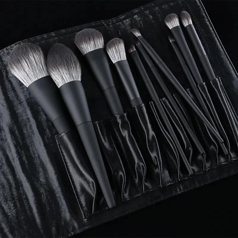 

Cosmetic Powder Eye Shadow Brush Travel Mini Makeup Brushes Face Eye Shadow Eyeliner Foundation Professional Makeup Brush Set