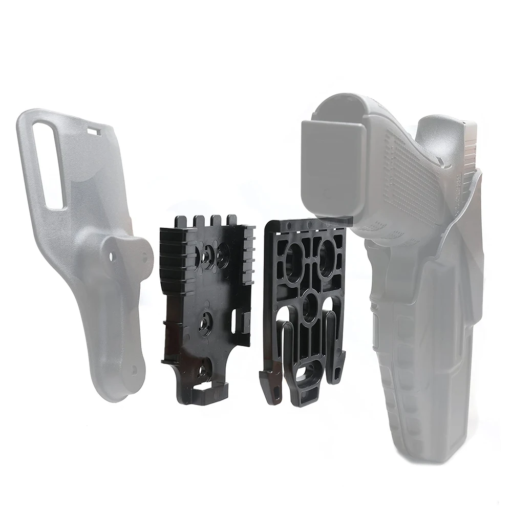 Quick Locking System Kit for Pistol Holsters - Enhanced Holster Adapter Accessories (1-3 Pack)