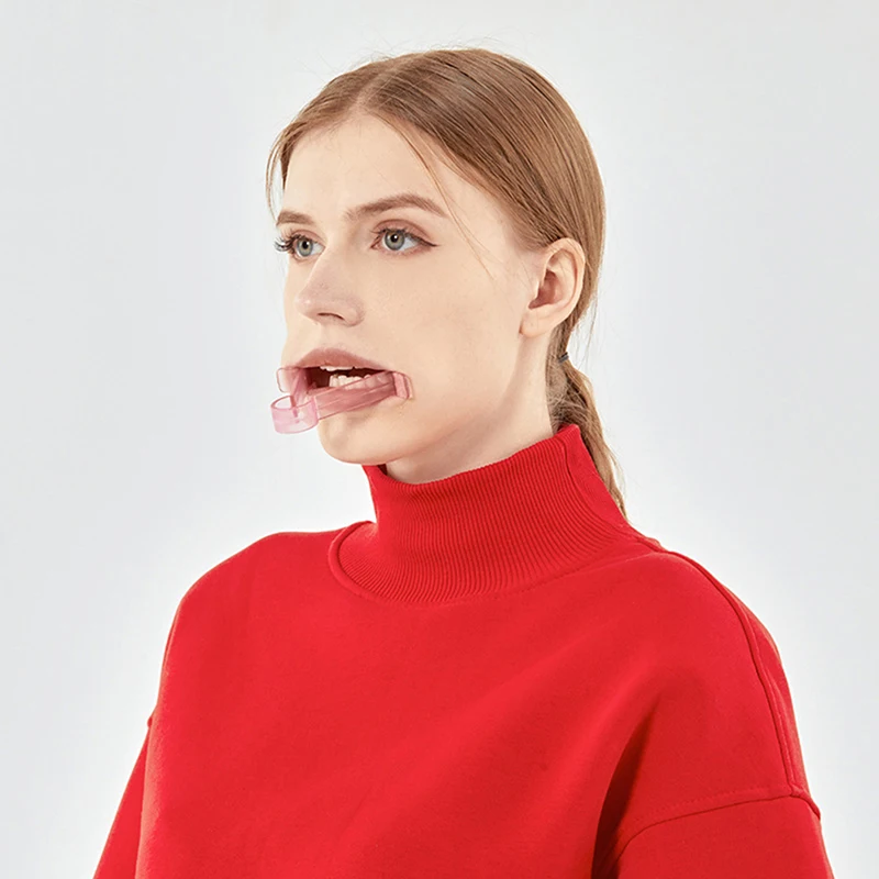 Anti Wrinkle Face Fitness Bite Exerciser Jaw Chewer Trainer Lip Plumper Face Lift Skin Firming V Shape Double Chin Exerciser facial beauty instrument