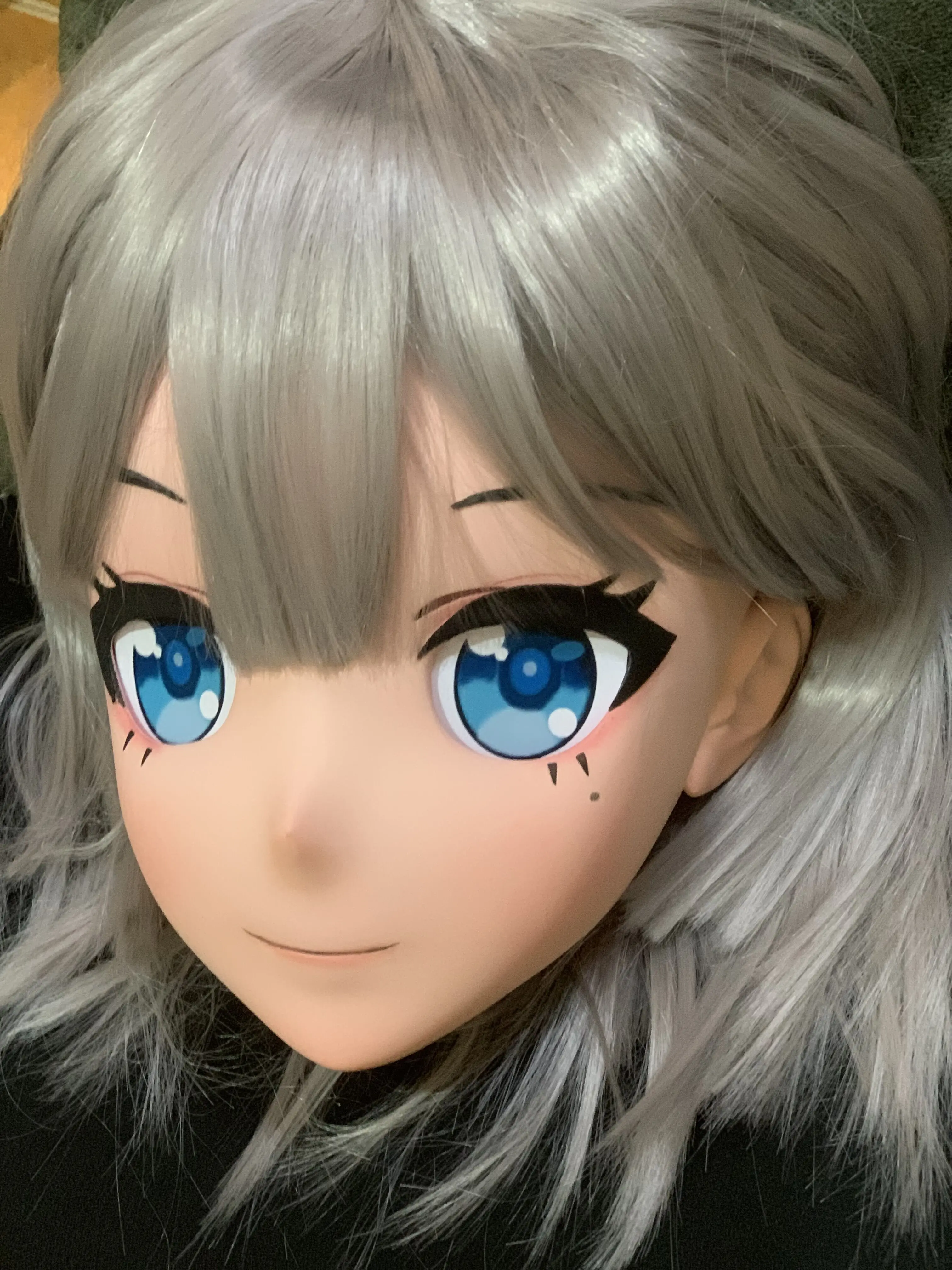 (AL04)Special Offer!! Female/Girl Resin Full Half Head With Lock Anime