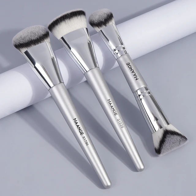 MAANGE Makeup Brushes Set Double Head Foundation Powder Concealer Blusher Bronzer Makeup Brush Skin-friendly Makeup Tools