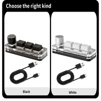 Macro Mechanical Keyboard RGB Mini Gaming Custom Programming Knob Keypads 3 Keys For Photoshop - Image 6