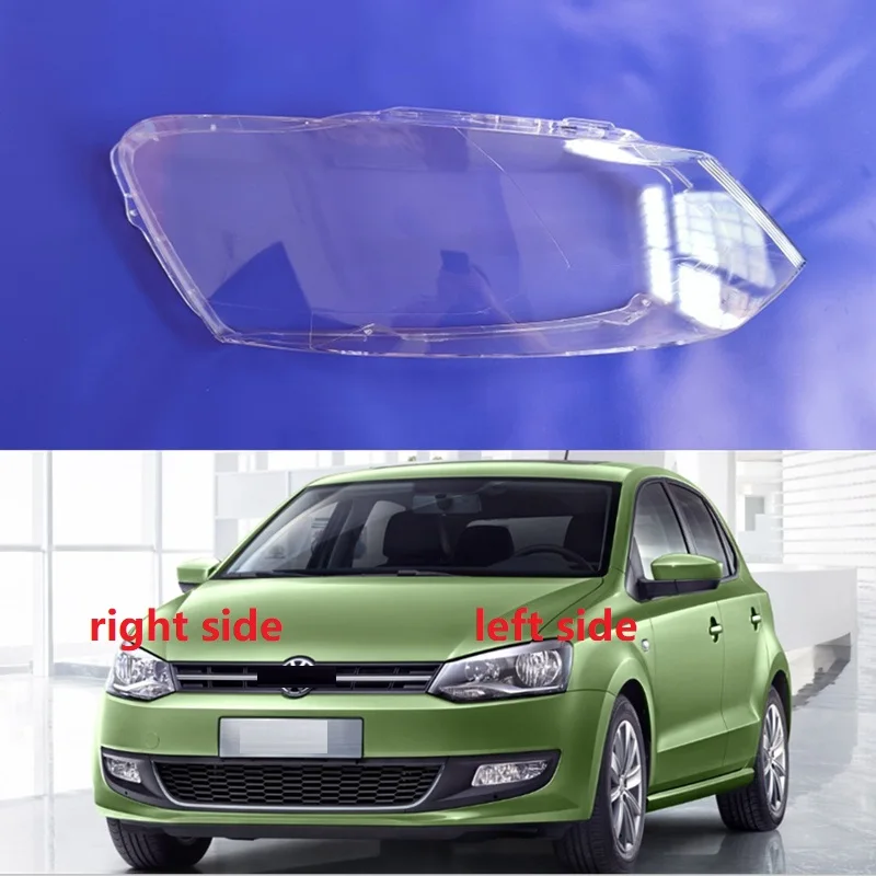 

Для Volkswagen VW Polo 2011 2012 2013 абажур для передней фары налобный фонарь крышка для объектива Автомобильная линза стеклянный корпус лампы прозрачный абажур