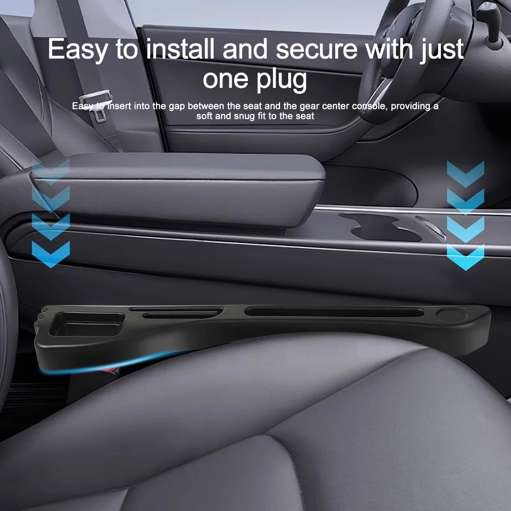 Car Seat Gap Filler Side Seam Plug Strip Styling Seat Gap Leak-proof Filling Strip Universal Interior Decoration Auto Accsesory