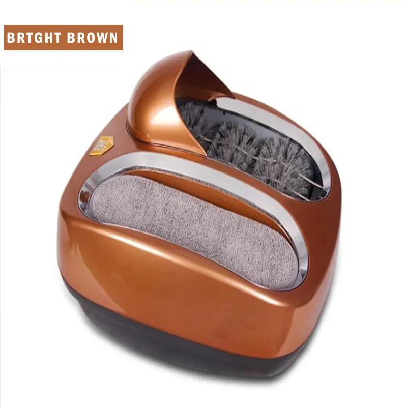 220V Intelligent Shoe Polishing Equipment Polish Cleaner Shoe Sole Cleaning Machine Instead of Shoe Covers Machine 3