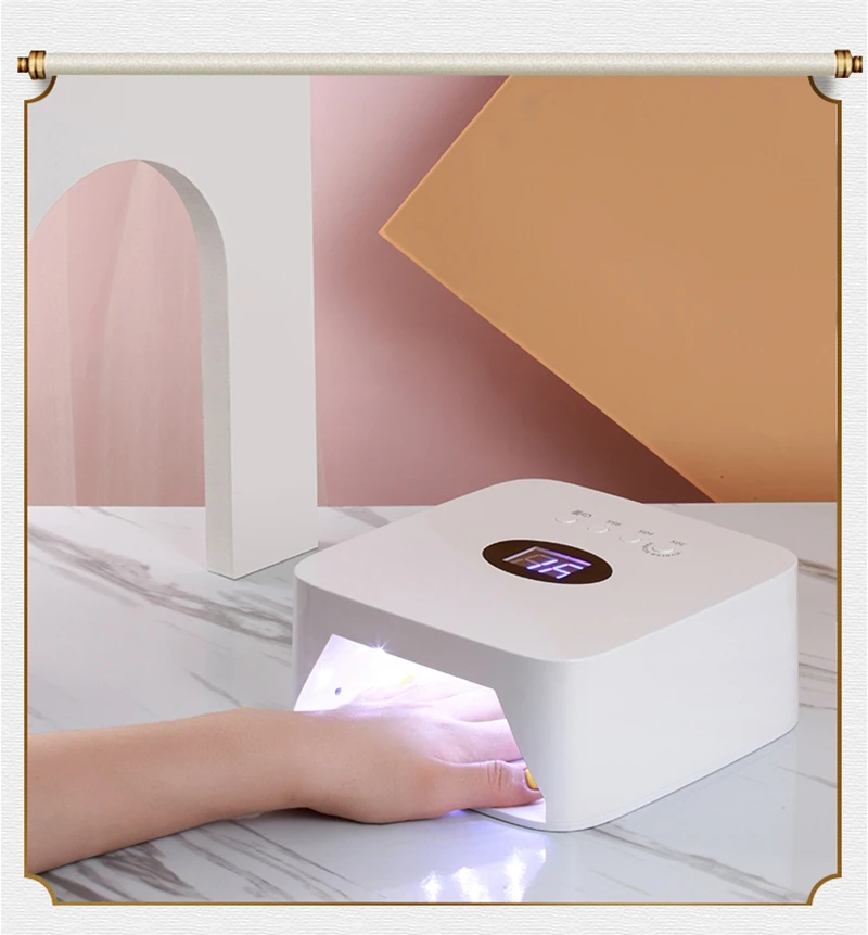 Rechargeable Cordless UV LED Gel Polish Nail Dryer with Sensor
