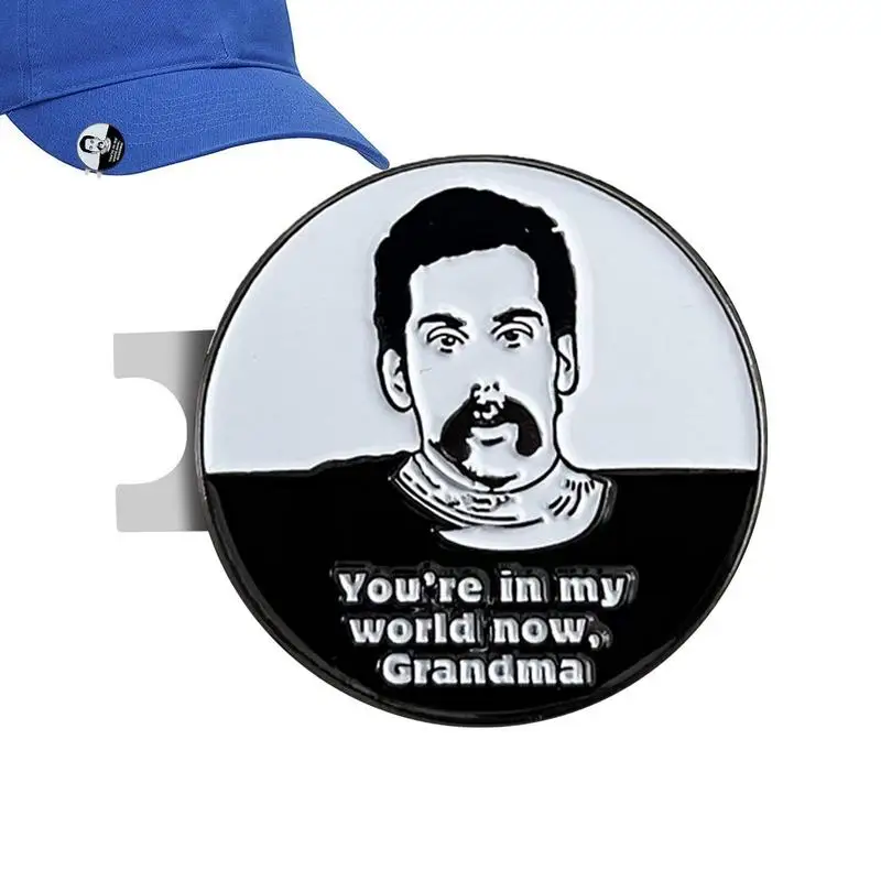 Crowned Queen Magnetic Golf Hat Clip 