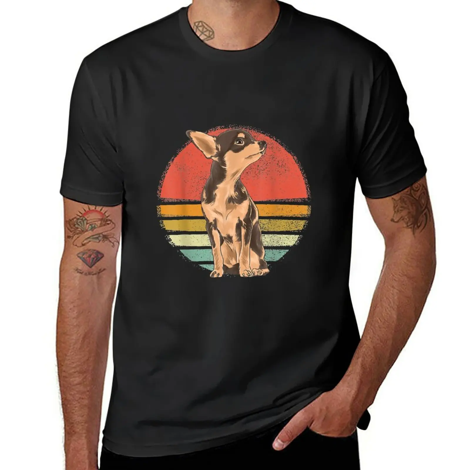 

New Vintage Chihuahua Dog Retro Chihuahua Lover Men Women T-Shirt anime clothes quick-drying t-shirt mens big and tall t shirts