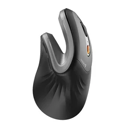 Ergonomic Wireless Vertical Mouse with Adjustable DPI and Multi - Device Connectivity (GRAY)