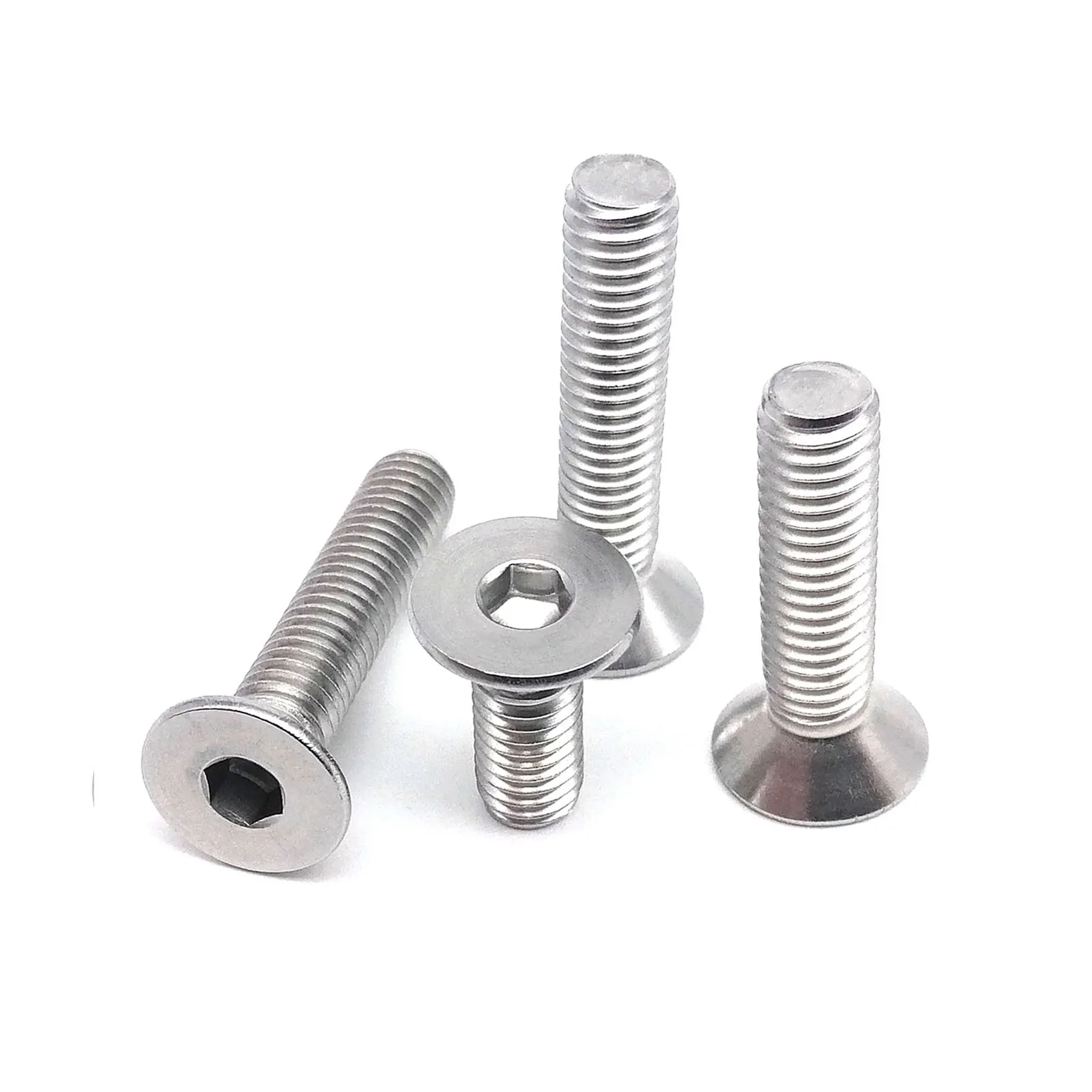 Description Picture 5 of item650pcs/box Micro Small 10 Size M1.6 Allen Hex Socket Head Cap Button Flat Countersunk Screw Bolt Nut Set Kit 304 Stainless Steel