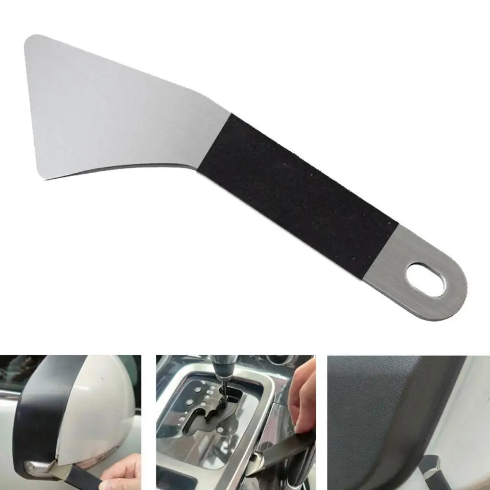 

Stainless Steel Trim Removal Tool Two End Trim Removal Level Pry Tools Interior Door Panel Audio Terminal Fastener Remover Tools