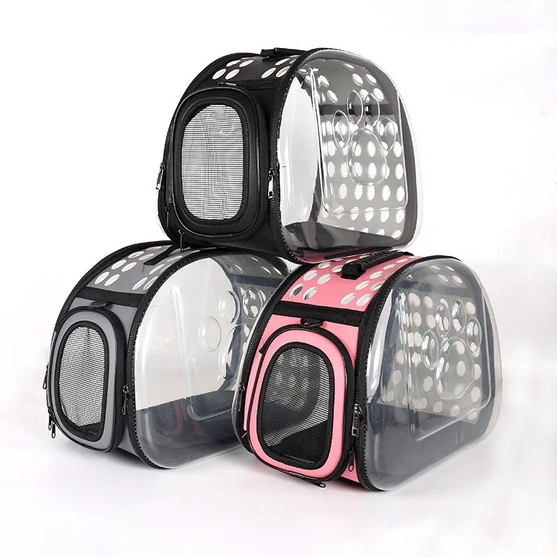 Cat Space Capsule Transparent Pet Carrier Bag pet carrier bag pet carrier backpack pet bag Breathable Small Dog Backpack Travel Cage Handbag for Kitten