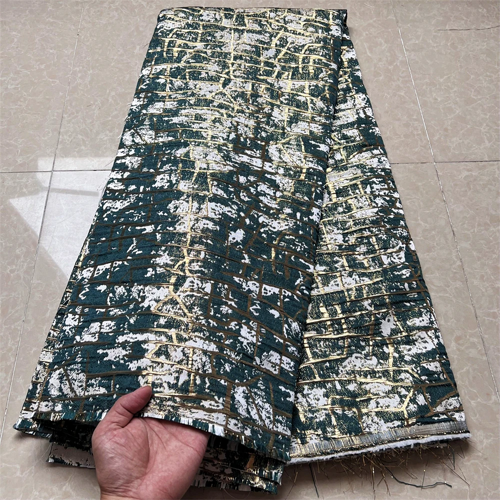 

2023 Новинка, высокое качество, женское жаккардовое платье из органзы с вышивкой, женское платье для выпускного вечера, 5 ярдов