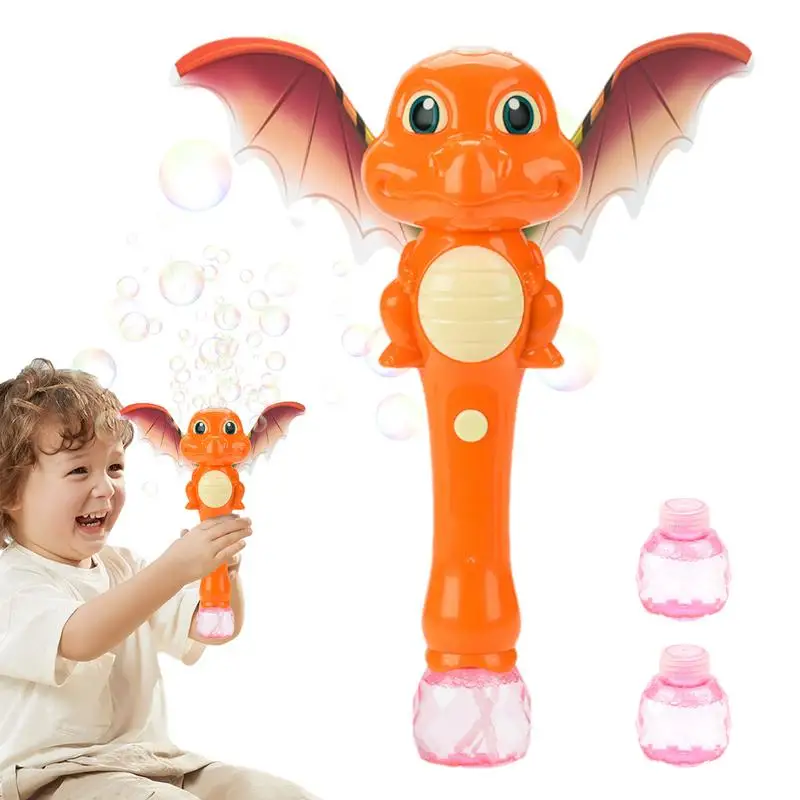 

Bubble Blower Toy Dinosaur Theme Bubble Wand Bubble Blowing Toys Party Favors With Wings Outdoor Toys Summer Entertainment For