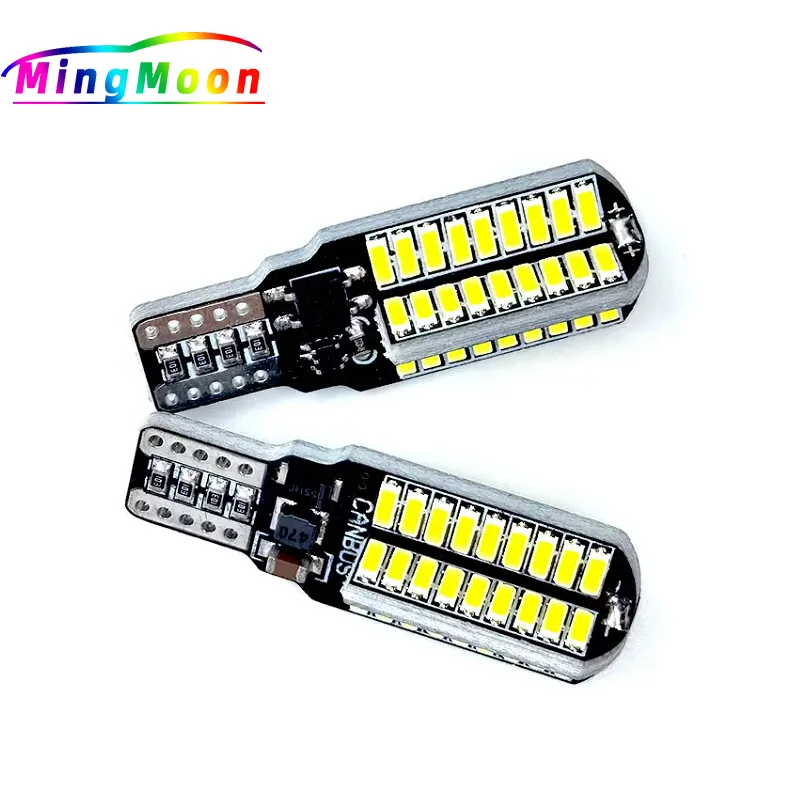 

200pcs Canbus T15 W16W 921 912 T16 902 LED Bulbs 72LED 4014SMD Super Bright 3000LM Car Reversing Light 6000K White 12V