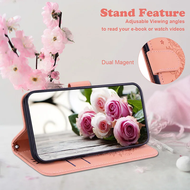 Premium Flip Leather Magnetic Phone Case - Elegant & Durable Protection