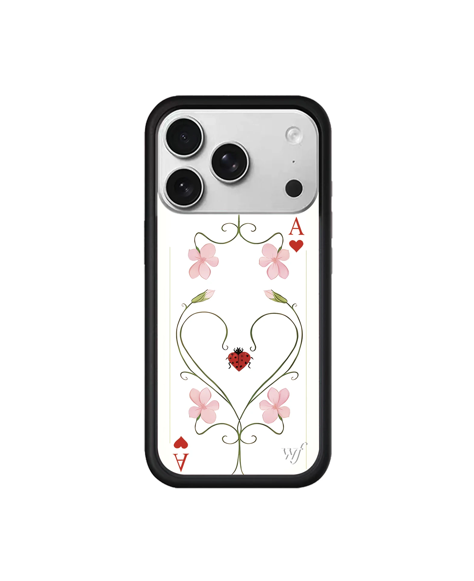 Wildflower Wing Cherry Cartoon 3D Protective Phone Case